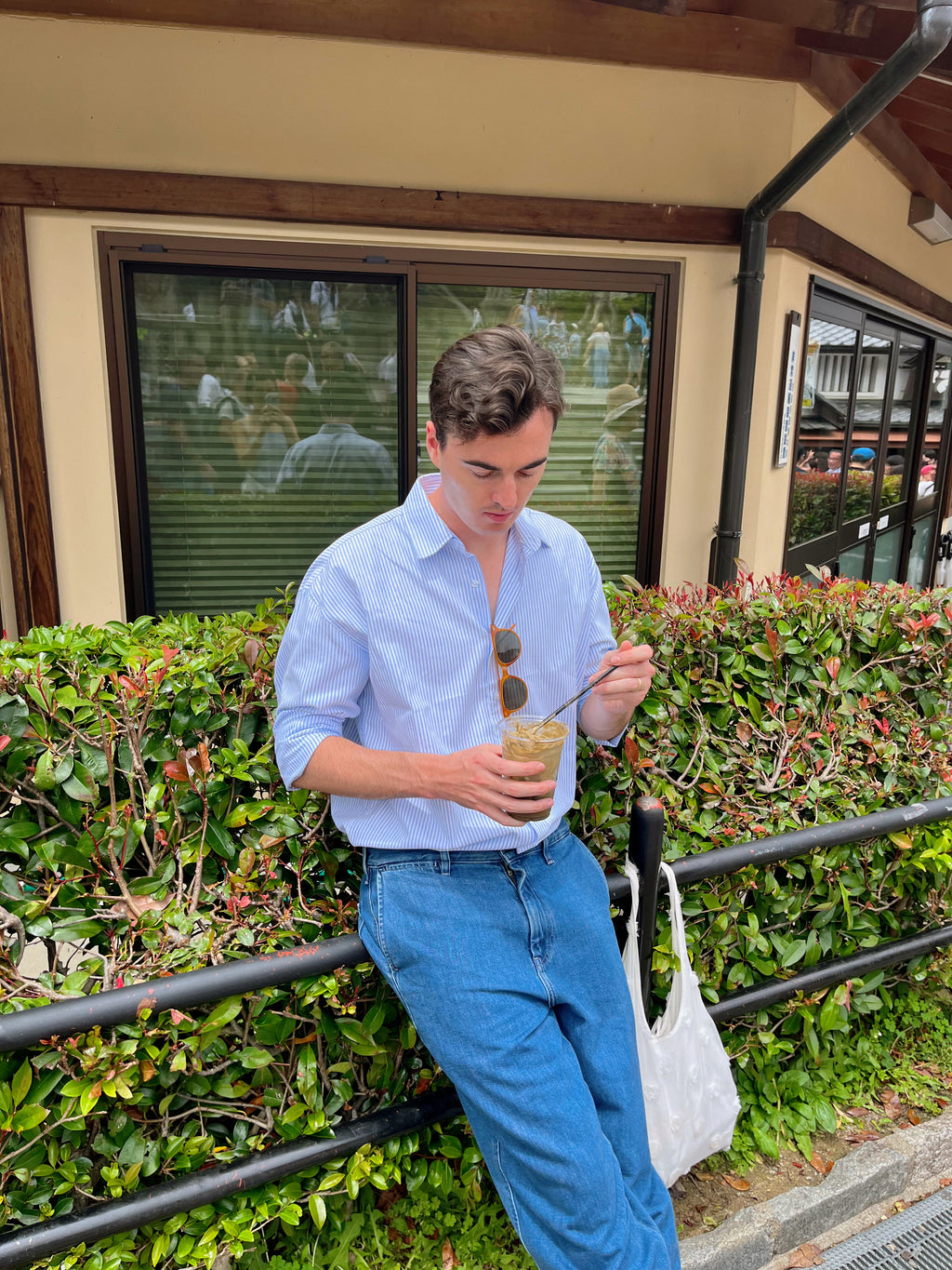 Oxford long-sleeve shirt