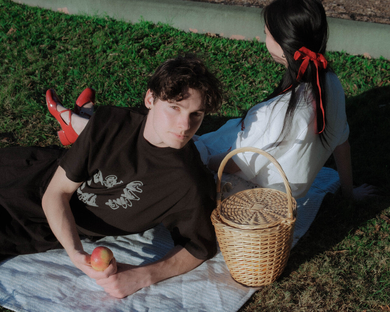 Heart Embroidered T-Shirt