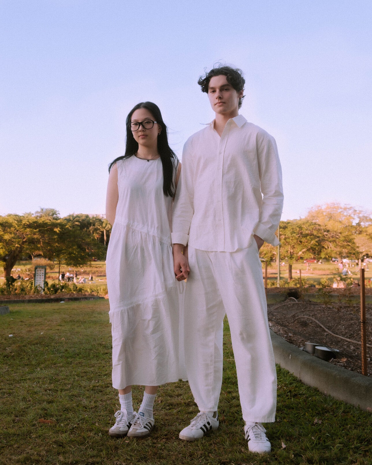 Linen Cotton Wide Pants